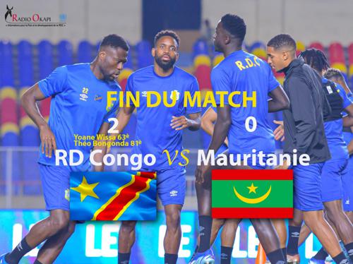 Eliminatoires-Mondial 2026 : la RDC neutralise la Mauritanie (2-0)