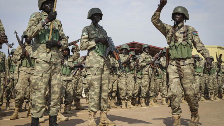 Les soldats sud-soudanais de la EAC-FR s’en vont