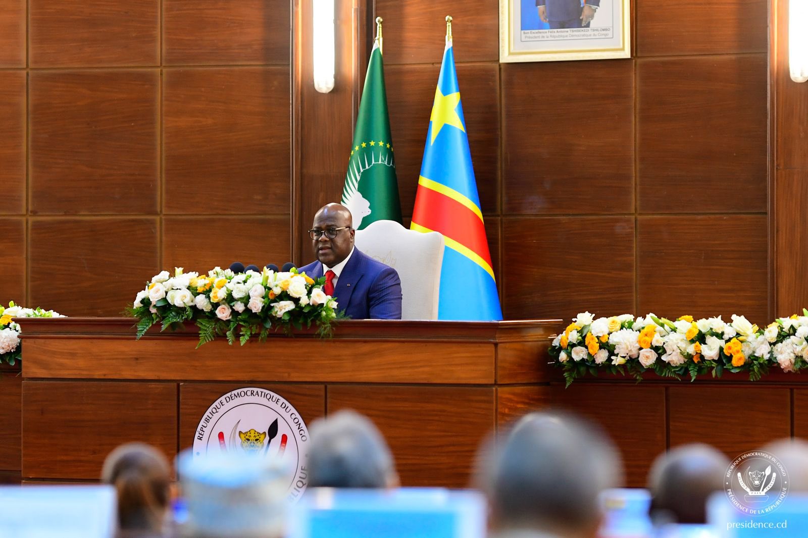 RDC : Félix Tshisekedi reçoit les vœux de nouvel an du corps diplomatique