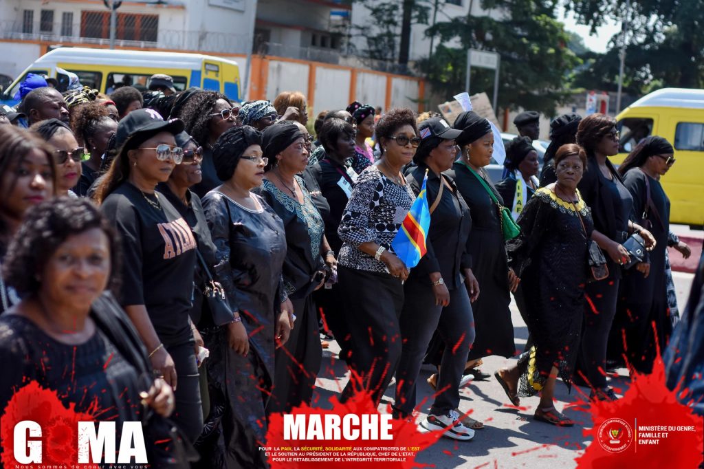 RDC : une marche des femmes pour dénoncer la guerre