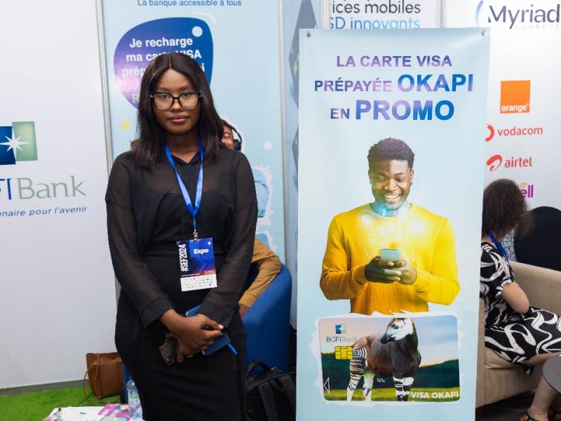 BGFIBANK RDC Éblouit au Salon E-commerce & Fintech 2024 avec RAKKACash