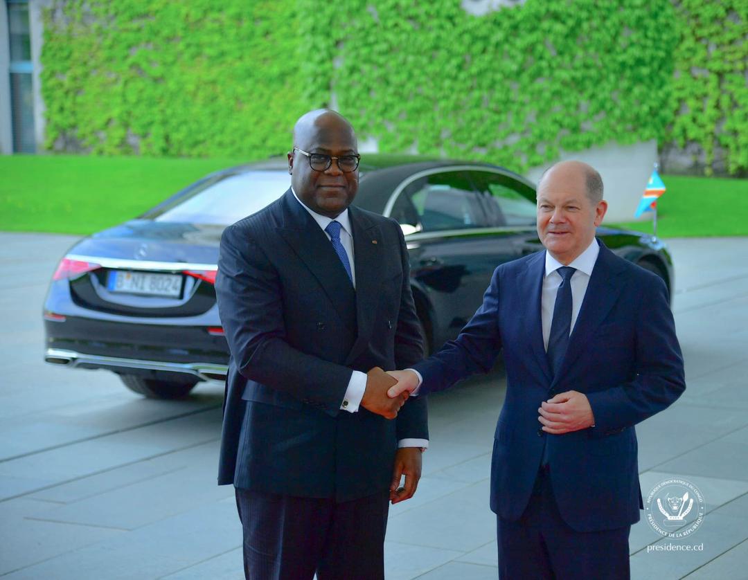Appel de la RDC à des sanctions contre le Rwanda lors de la visite du Président Tshisekedi en Allemagne