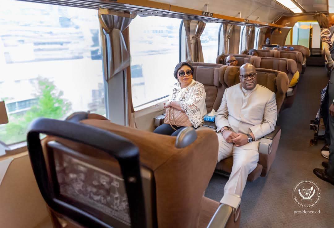 Kinshasa : Félix Tshisekedi relance le train Gare Centrale-N’djili après 15 ans d’arrêt