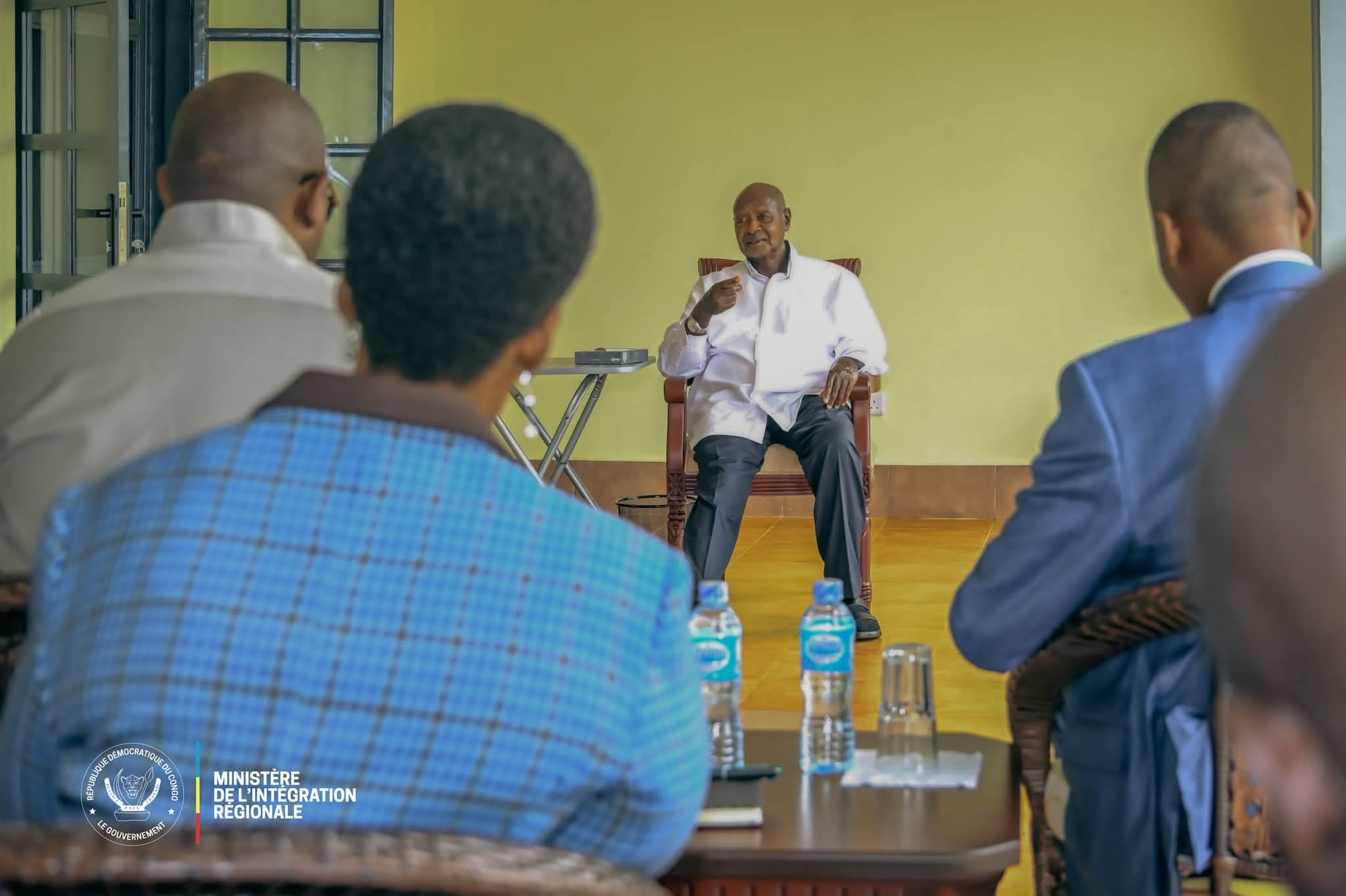 Paix dans l’Est de la RDC : Museveni reçoit le ministre Anzuluni à Kisozi avec un message de Tshisekedi