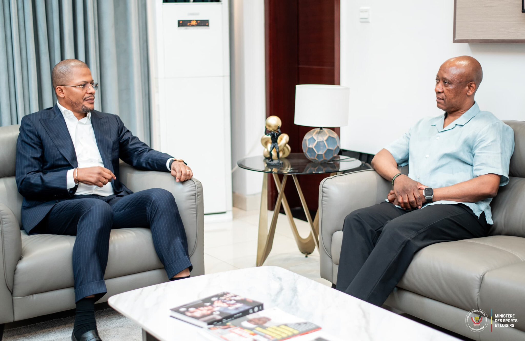 Didier Budimbu lance un chantier de numérisation des sportifs avant les Championnats d’Afrique