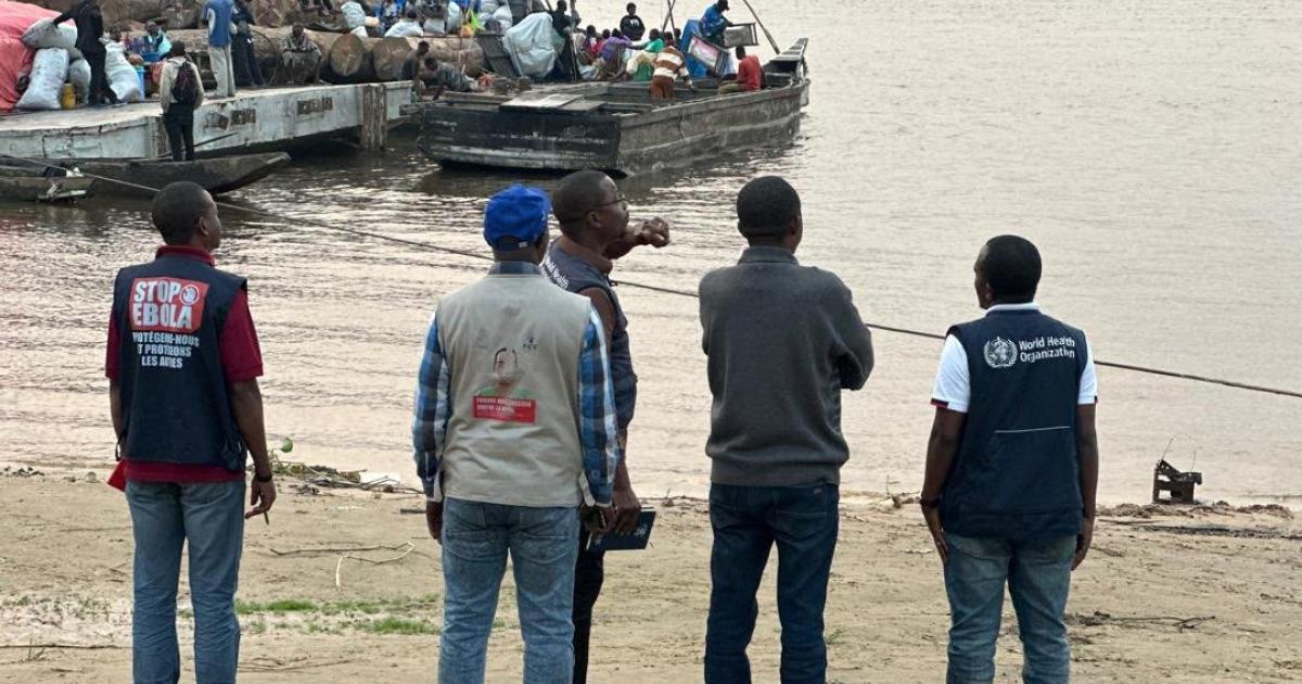 Alerte Ebola à Kinshasa : Un bateau sous haute surveillance accoste à Maluku avec 200 passagers à bord