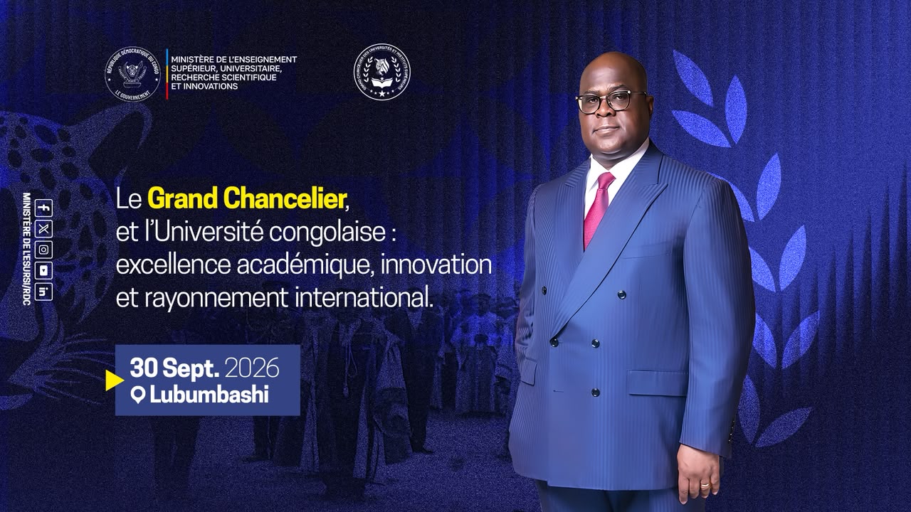 Université de Lubumbashi : Félix Tshisekedi recevra les insignes de Grand Chancelier