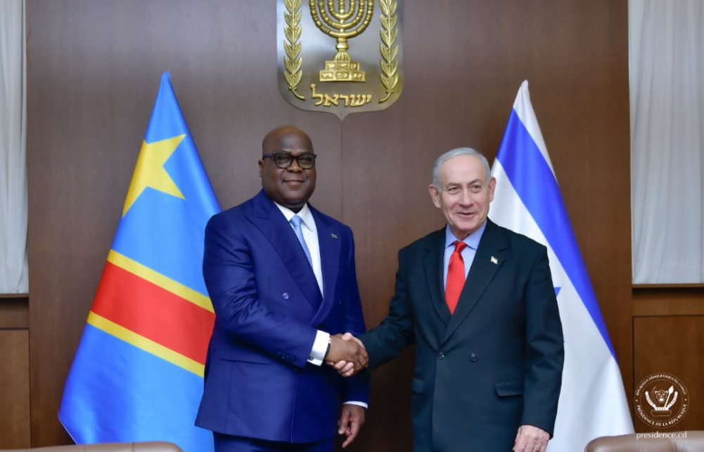 À Jérusalem, Félix Tshisekedi et Benjamin Netanyahu scellent un nouveau cap dans le partenariat RDC-Israël