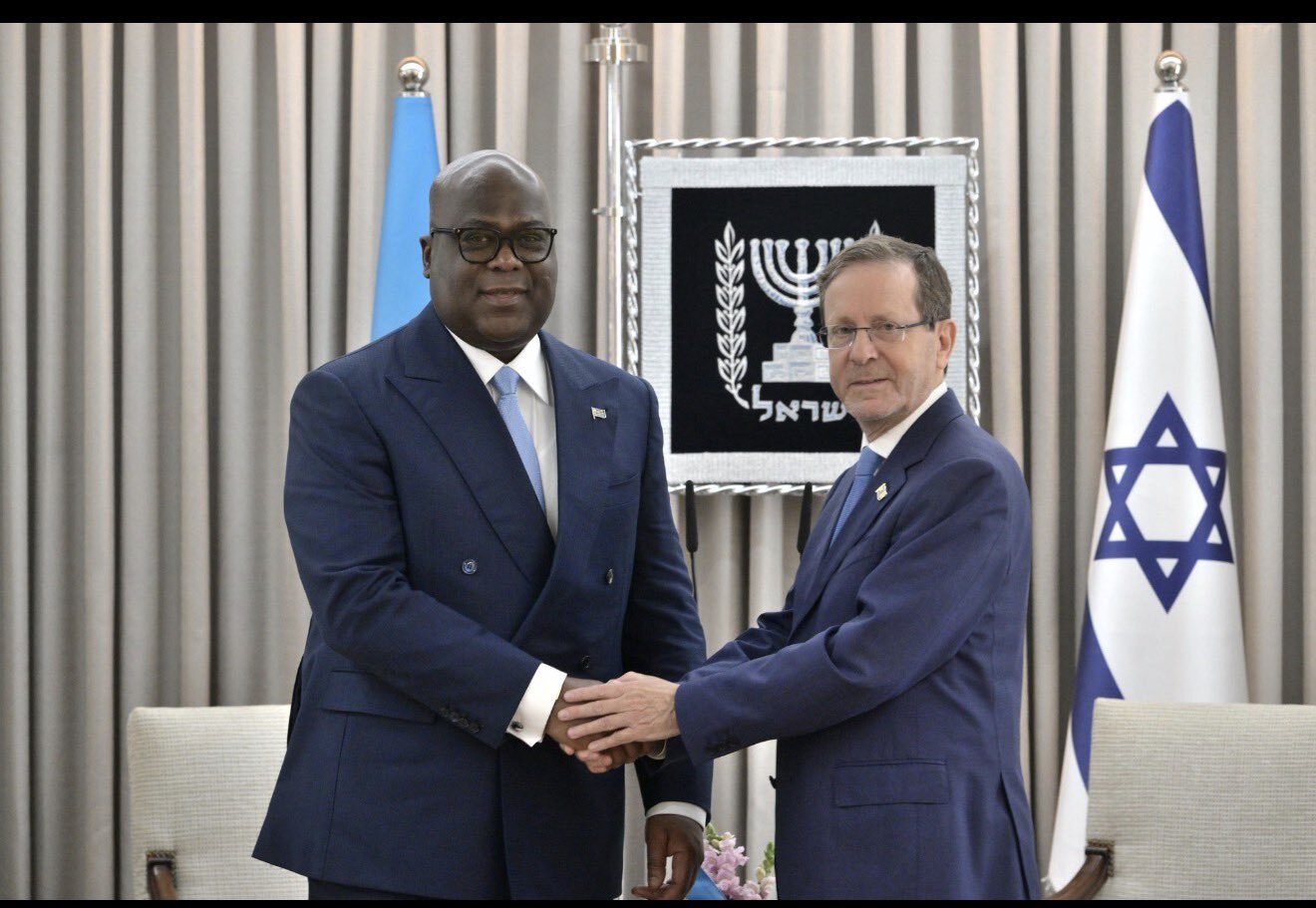 Israël-RDC : à Jérusalem, Félix Tshisekedi joue la carte d’un partenariat stratégique pour la sécurité, l’innovation et l’économie