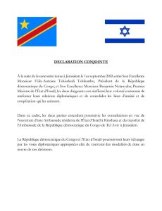 RDC • Affaires Étrangères