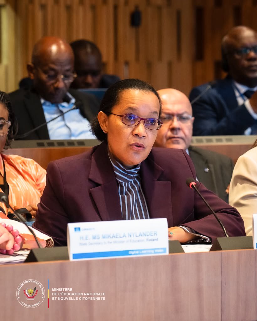 À l’UNESCO, Raïssa Malu défend une utilisation progressive de l’intelligence artificielle dans l’éducation en RDC