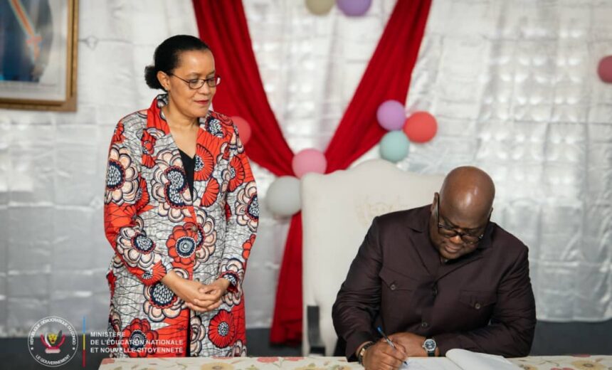 RDC : Raïssa Malu publie le bilan semestriel du secteur de l’éducation