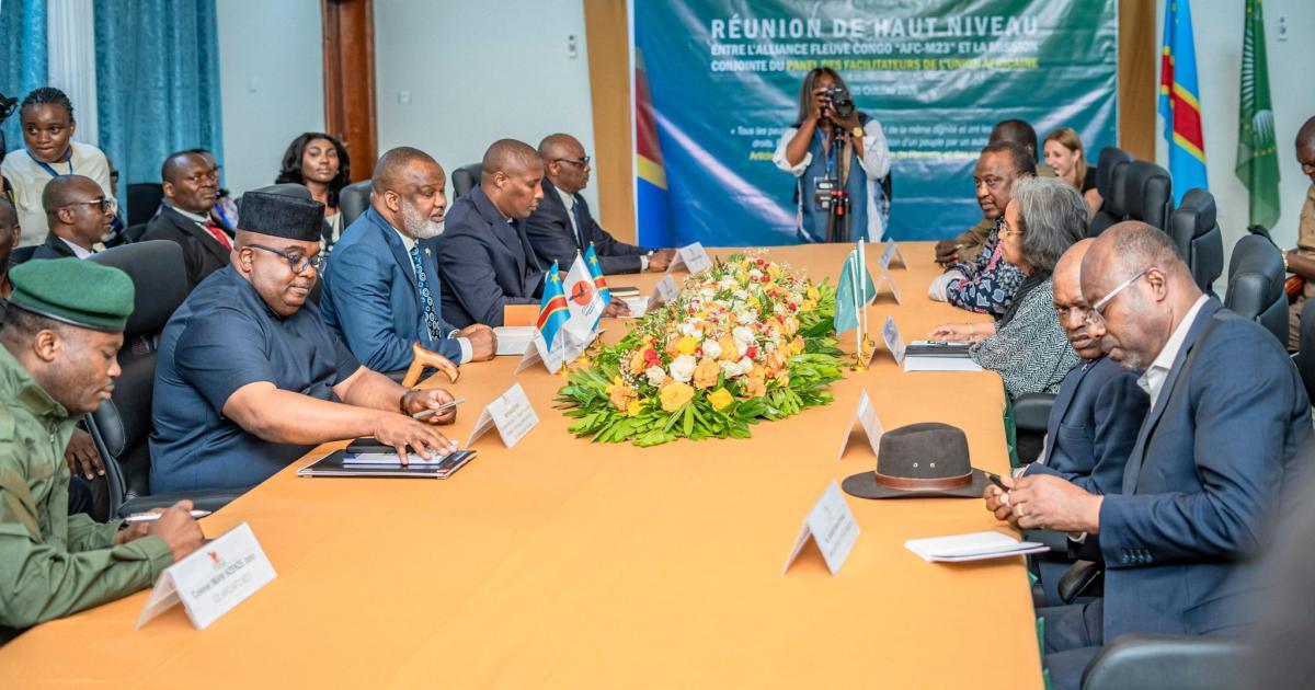 Goma : trois anciens chefs d’État de l’Union africaine face à la direction de l’AFC/M23